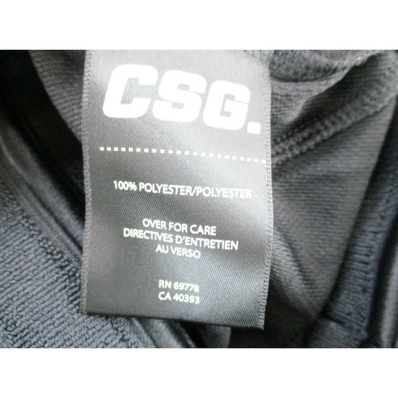 CSG Basketball Shorts Mens Medium Black Pockets Activewear Drawstring NWT - Picture 7 of 7